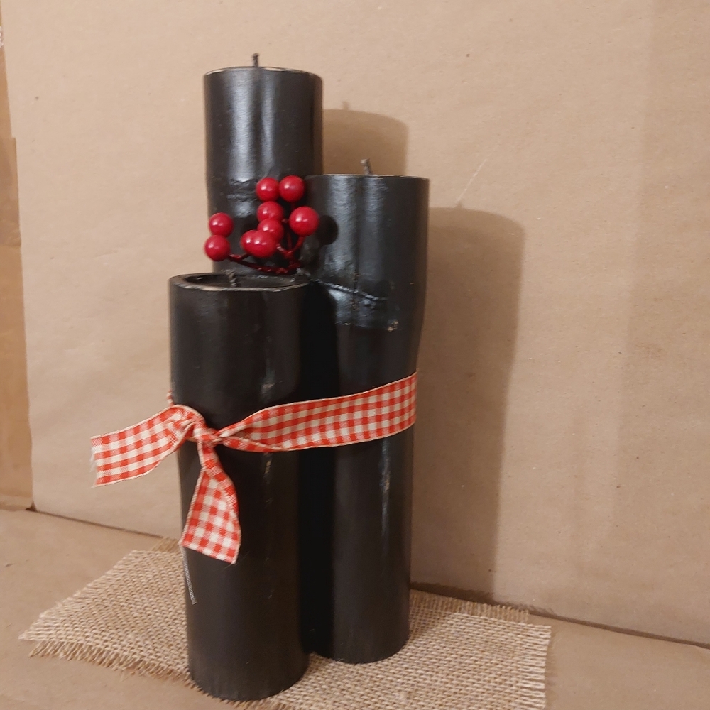 Decorative Wooden Candle
